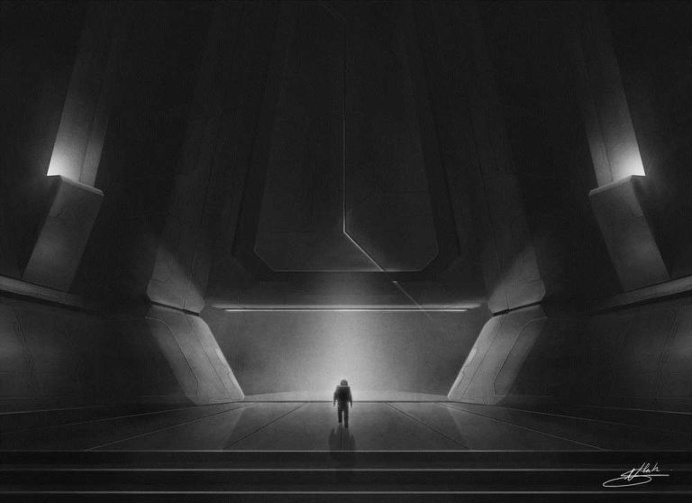 Space, Scale, Composiiton & Atmosphere: Digital Drawing by Nicholas Stathopoulos