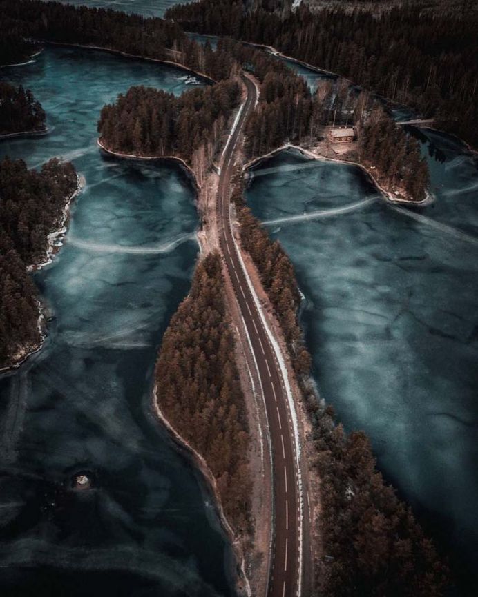 Moody and Subtle Drone Photography by Lewis Slade