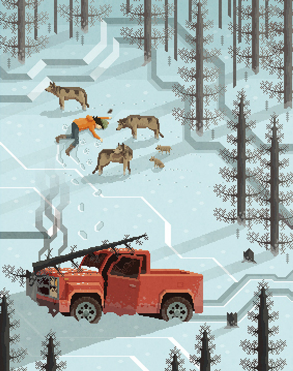 Pixel Art. 2014. on Behance #design #graphic #pixels #pixelart