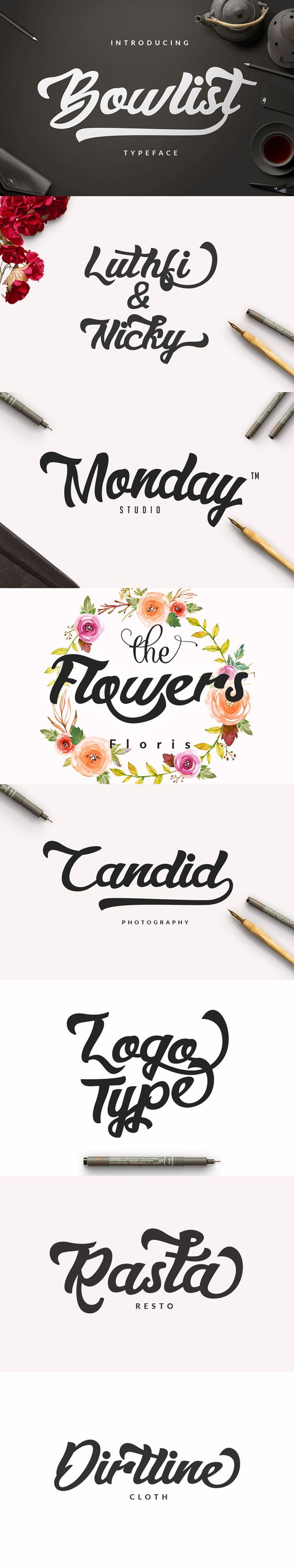 Bowlist – Logo Type by dirtylinestudio