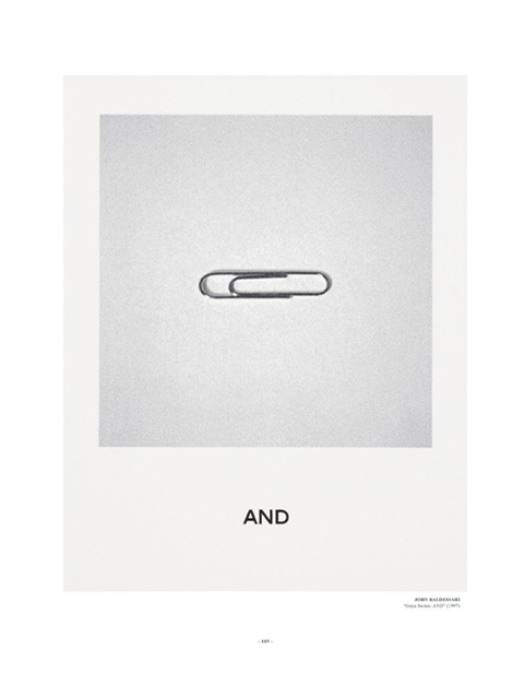 John Baldessari AND #baldessari #design #john #and #blackandwhite