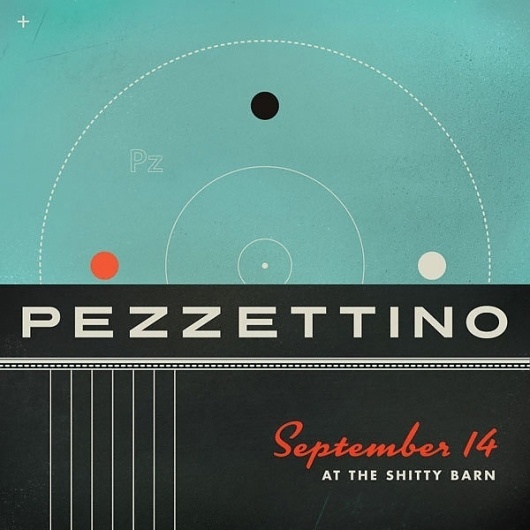 GigPosters.com - Pezzettino #poster #typography