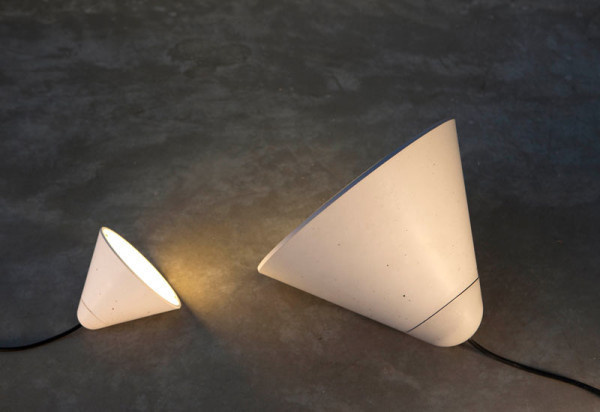 Concrete Lamps by Itai Bar On & Oded Webman Photo #lamp #concrete