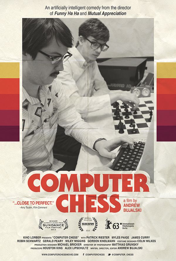 Retro Poster for Andrew Bujalski's Computer Chess #film #movie #sheet #poster #one