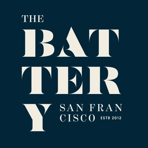 New Logo and Identity for The Battery by MM #serif #san #brand #navy #francisco #logo #blue #california #typography