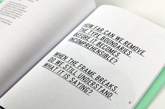 Laia Sacares. We Frame Reality Editorial Design #design #graphic