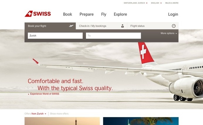 SWISS #website #minimal #muted
