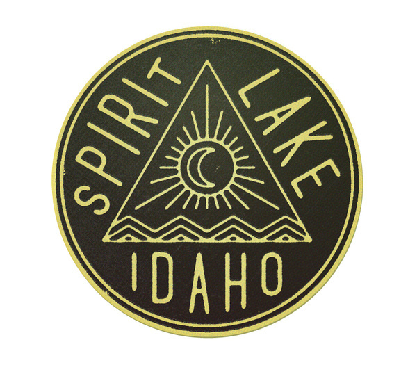 Spirit Lake The Everywhere Project #travel #idaho #vintage #label