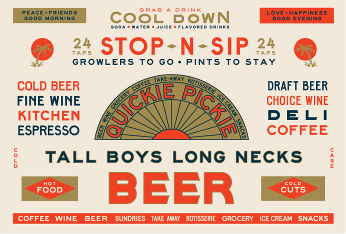 Design, Typography, Logo, Vintage, Texas