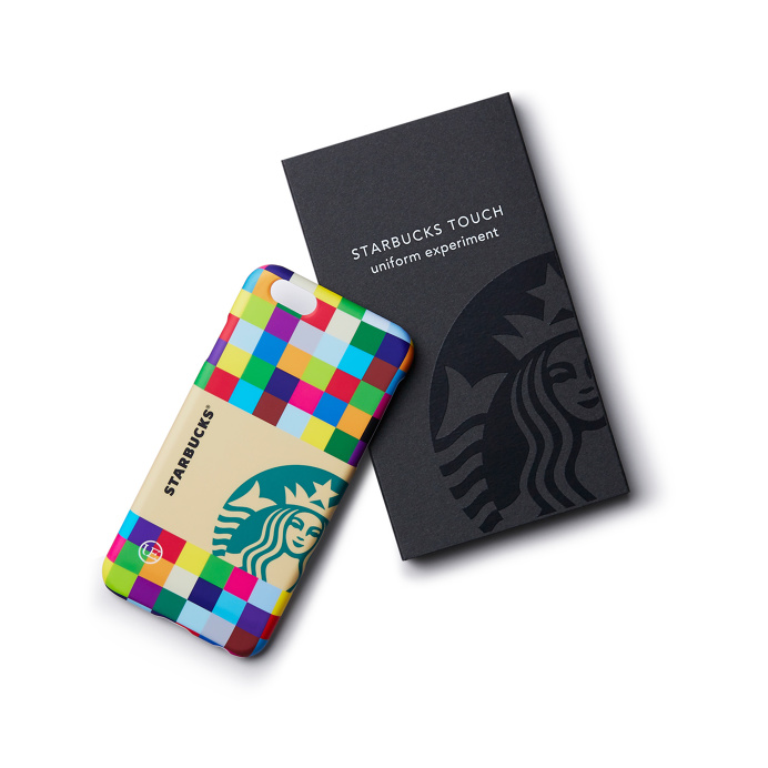 STARBUCKS TOUCH uniform experiment itouch case colors blocks patterns