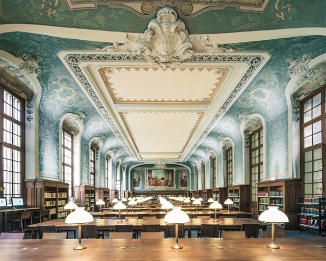 Bibliothèque de la Sorbonne, 2014, by Franck Bohbot