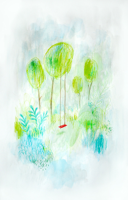 delphie_cote_lacroix_swing_450 #illustration