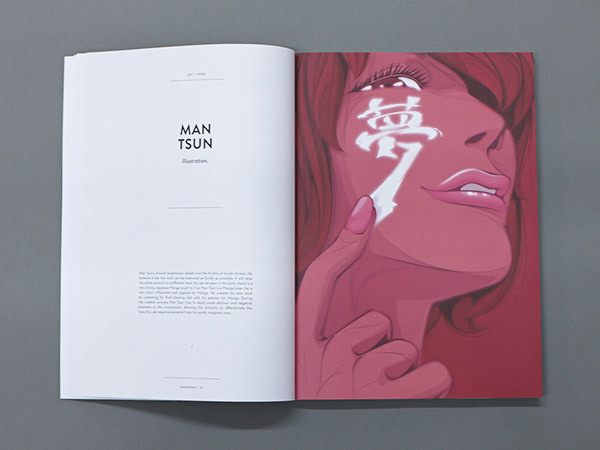 Magazine layout
