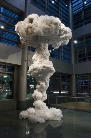 FFFFOUND! | We fall down, but we get up. For a saint is just a sinner… | her0in_chic on Xanga #installation