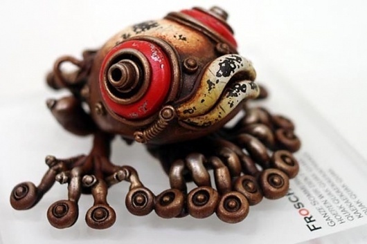 GALLERY #sculpture #matsuoka #clay #michihiro #machinery #animals