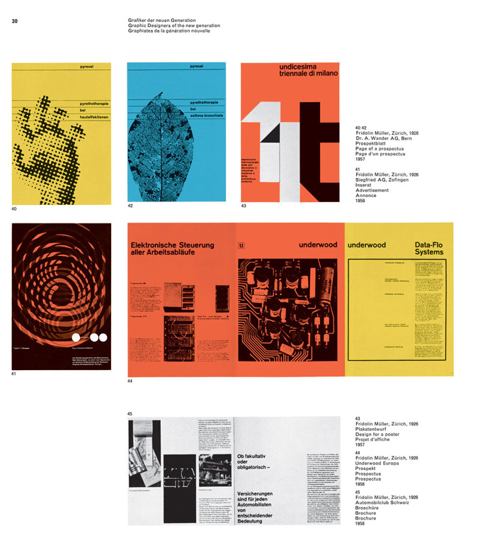 Neue Grafik/New Graphic Design/Graphisme actuel 1958–1965 | Lars Müller reprint via www.ingallery.ie