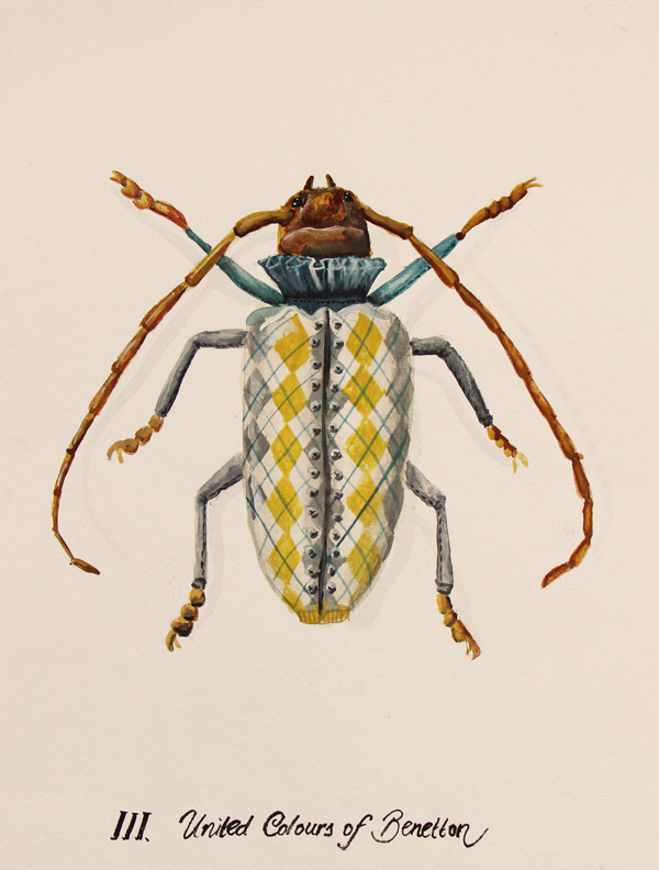 Urban Bugs on Behance #paint #bugs