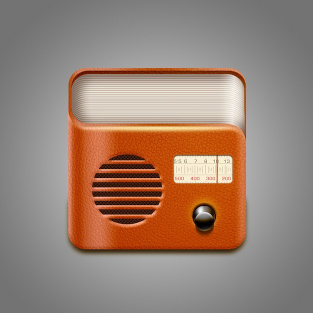 Vintage leather radio icon psd Free Psd. See more inspiration related to Vintage, Icon, Radio, Sound, Psd, Leather, Material and Psd material on Freepik.