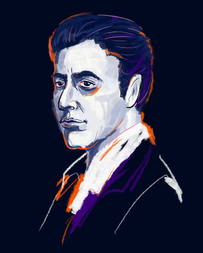 The Godfather Illustration