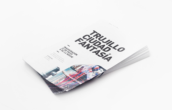 Trujillo Ciudad FantasÃ­a on Behance #dada #beto #fantasã­a #cristian #cat #minimalism #trujillo #prieto #intervenciã³n #perãº #valverde #ciudad #helvetica #din
