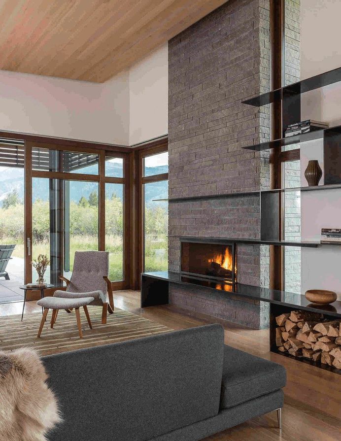 Contemporary Mountain Home in Wyoming 1