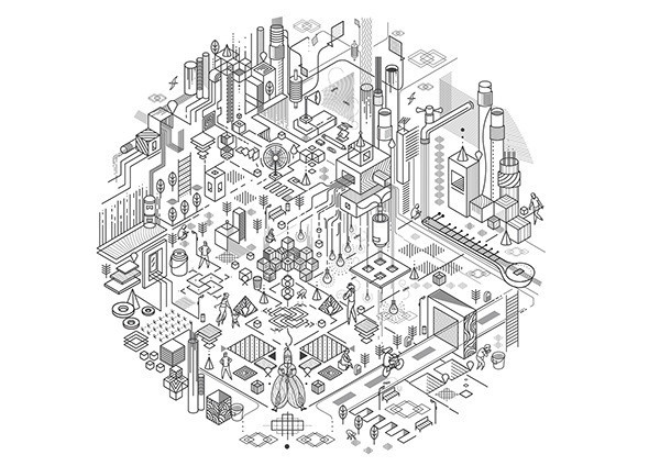 Filament - Album Art For Shankar Tucker on Behance #isometric #3d