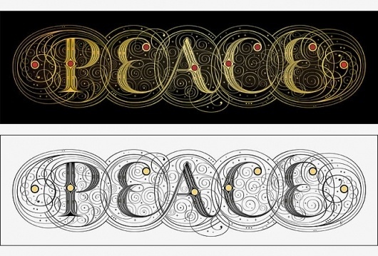 http://www.seblester.co.uk/ #peace #illumination #penmanship