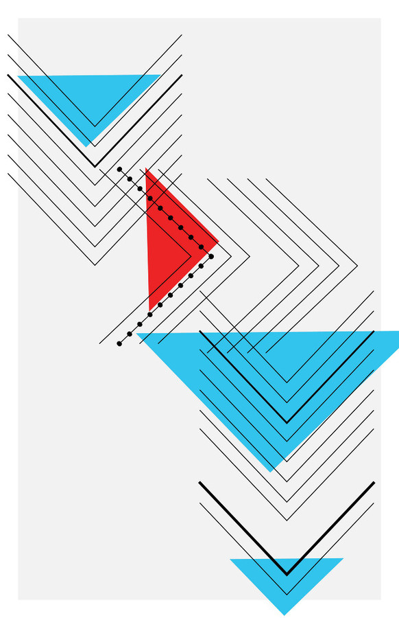 "Arrows" by Caroline Amenabar, camenabar #graphic #by #rrows #amenabar #caroline