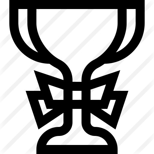 See more icon inspiration related to sports and competition, champion, winner, award, trophy, ribbon and cup on Flaticon.