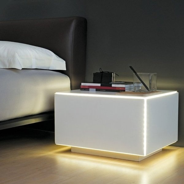 C-Light Bed Side Table And Lamp #gadget