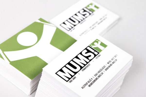 MuMs visitkort #logo #design #buisness #card