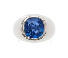 Burma Saphir-Ring