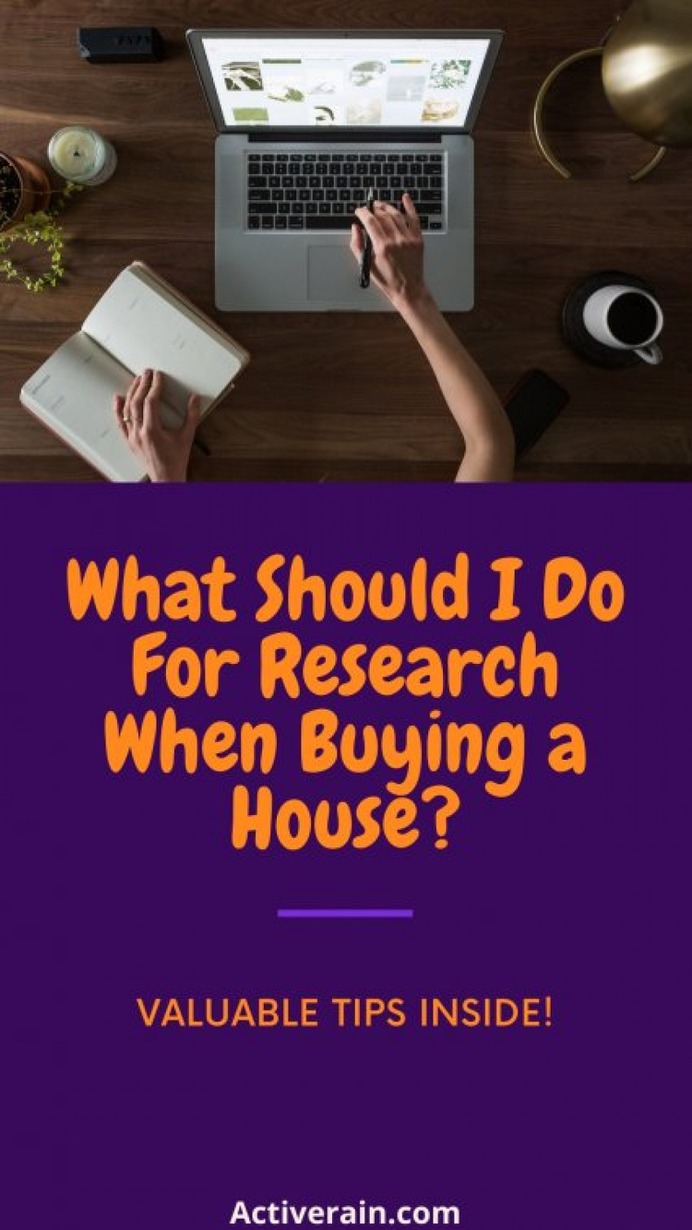 What Do I Research First When Buying a Home Infographic