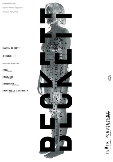 Samuel Beckett Poster by Lech Majewski