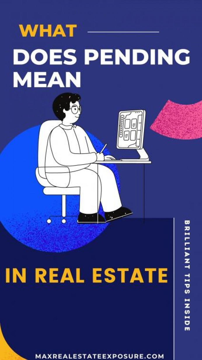 What is The Meaning of Pending Sale in Real Estate Infographic