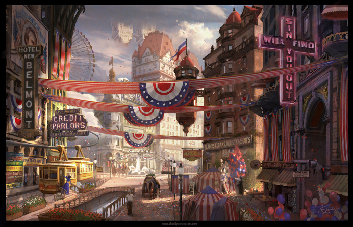 Image result for bioshock infinite art