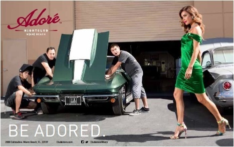 Adore Nightclub Miami #branding #advertising #nightclub #whyworkshop #miami