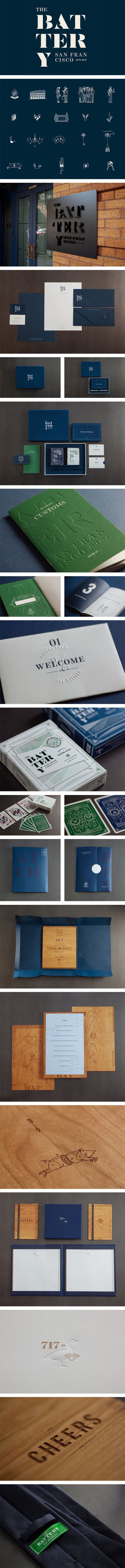 The Battery #brand #identity