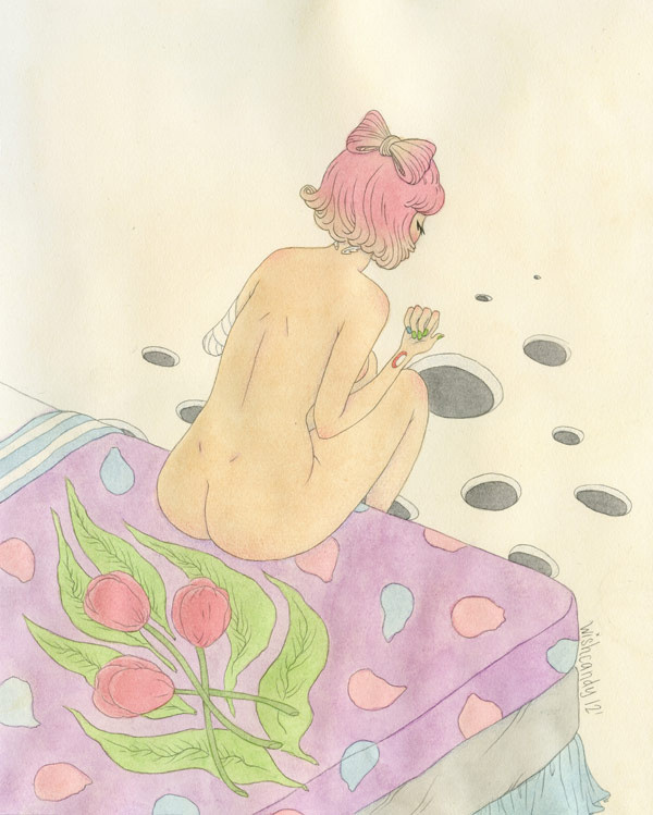Yesterday - Wishcandy #illustration #wishcandy #art