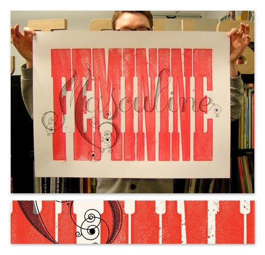 photo #woodcut #vintage #typography