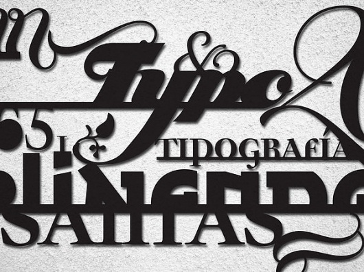 TYPO EXPERIMETAL on the Behance Network #fonts #negro #experimental #black #typo #typography
