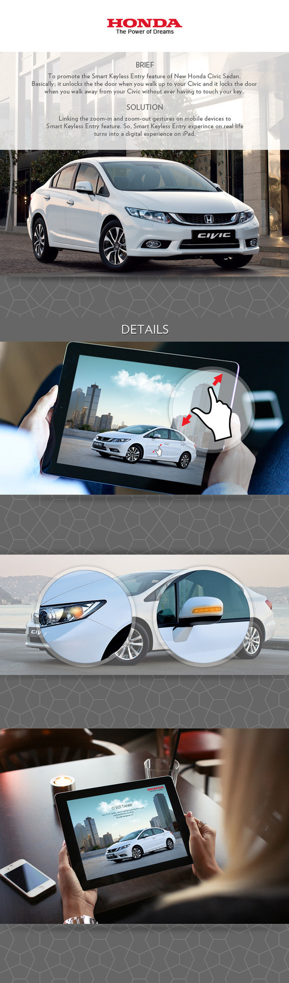 Honda iPad Ad #ipad #honda #mobile #ad