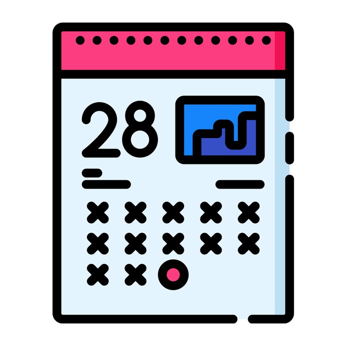 See more icon inspiration related to calendar, clock, time, date, time and date, business and finance, deadline and business on Flaticon.