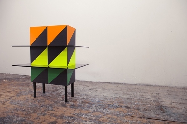 KIM THOME #reflect #glass #wood #furniture #neon