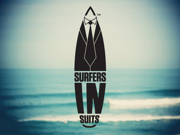 Surfers In Suits - Identity/Logo for Surfing Victoria- Mila #surfer #mila #business #surf #corporate #identity #victoria #logo #australia #suit