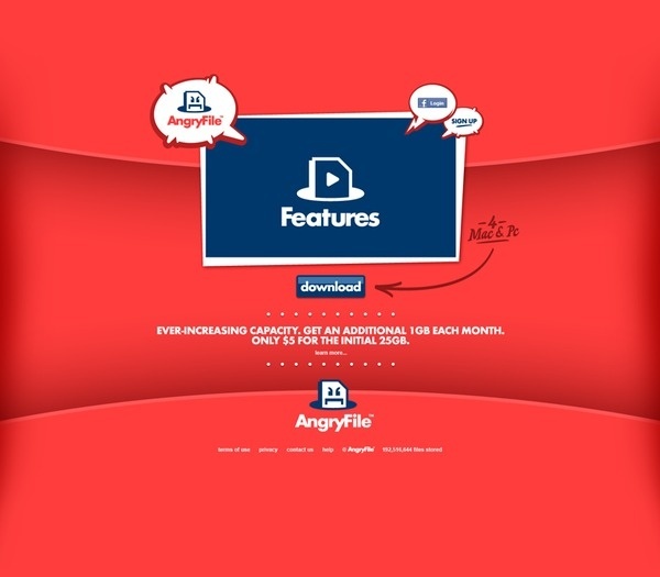AngryFile #vector #simple #website #angryfile #layout #web