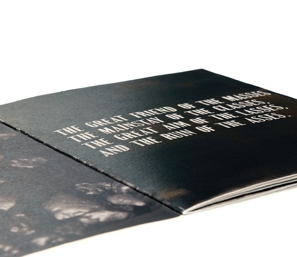 Hunting The Fox #design #graphic #book #letterpress #typography