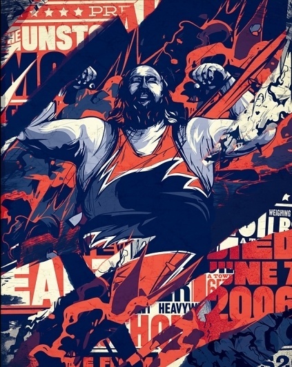 I Love Dust presents Dead Wrestlers Society #illustration