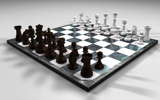 Cinema 4D Chess Set on the Behance Network #chess #horse #rook #maxon #pawn #bishop #set #queen #cinema #4d #knight #king