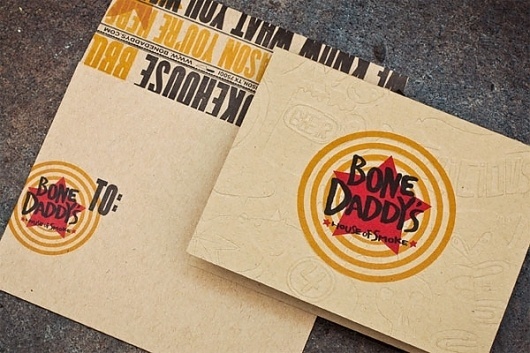 Bone Daddy's Identity Package - FPO: For Print Only #brand #identity
